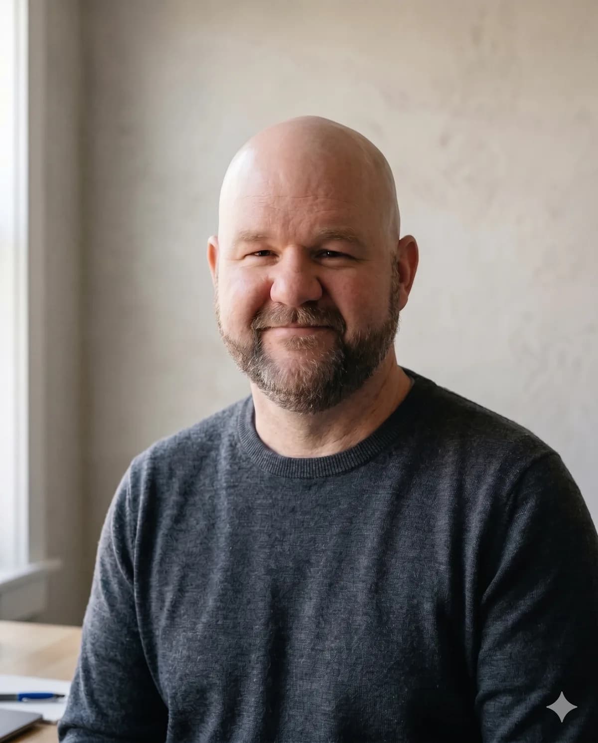 Portrait of Joshua Shepherd, editorial photograph for the Movemental team page.